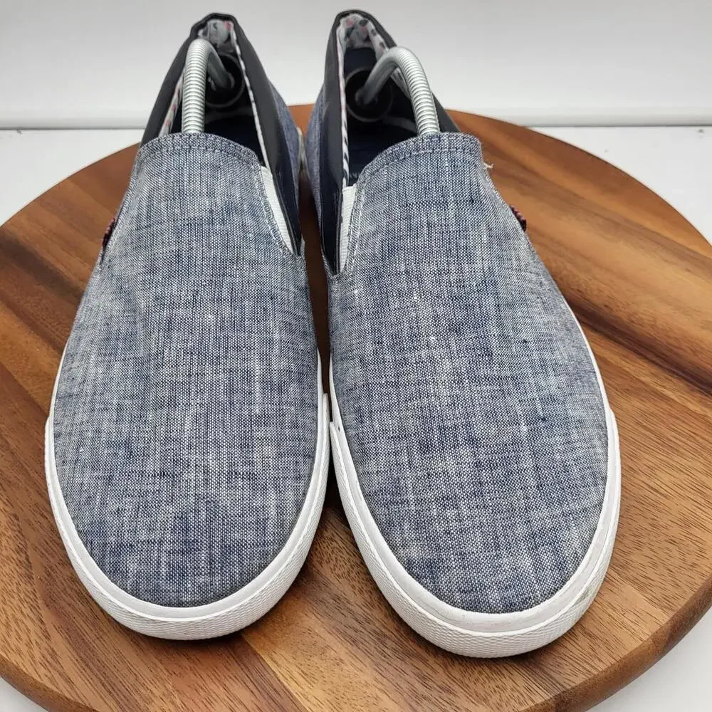 Ben Sherman  Shoes Mens Size 12‎ Blue Bradford Slip On  Loafers Casual